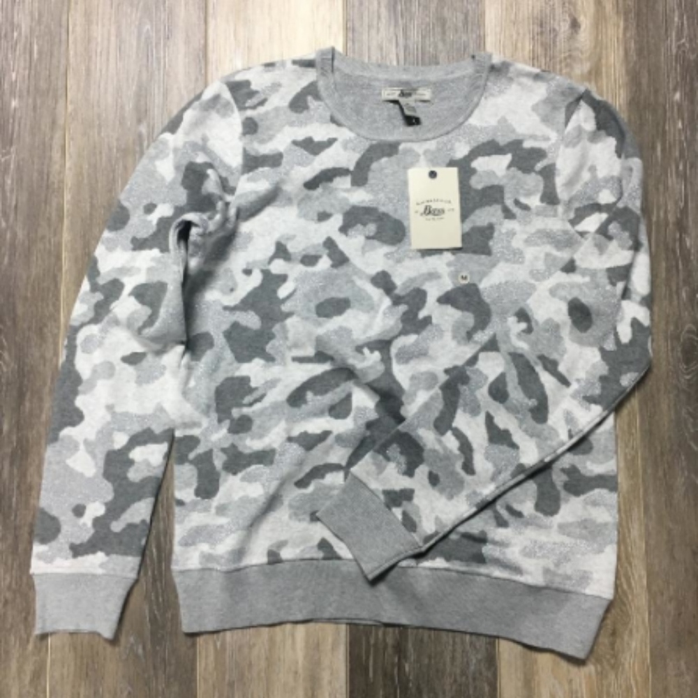 Camo Sparkle Sweater